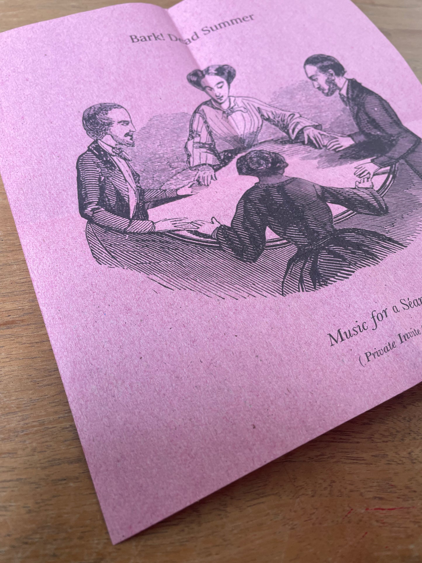 Bark! Dead Summer — Music for a Séance CDR w/ insert