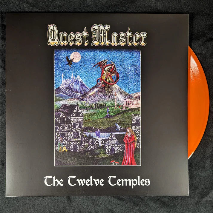 QUEST MASTER "The Twelve Temples" vinyl LP - Orange Vinyl