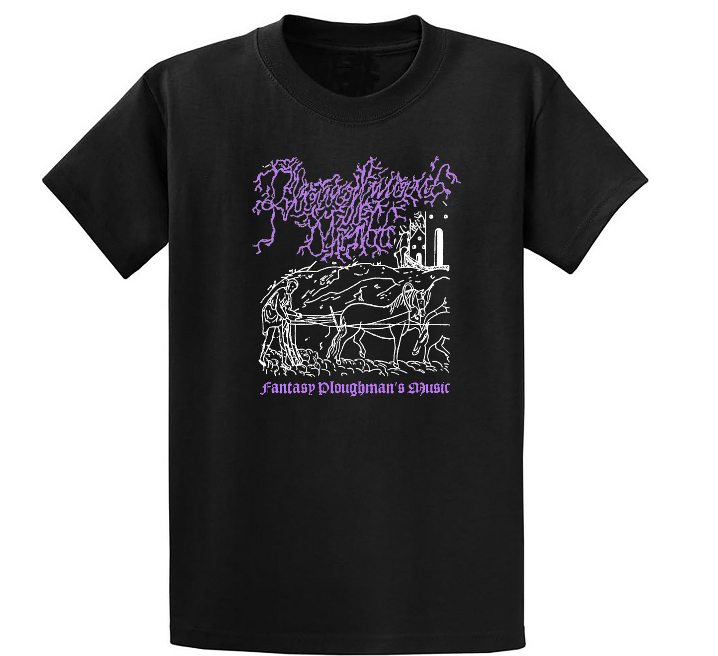 Ploughman's Stress - Purple Logo