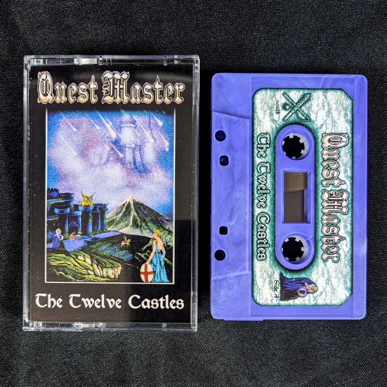 QUEST MASTER "The Twelve Castles" cassette tape (repress, lim.200)
