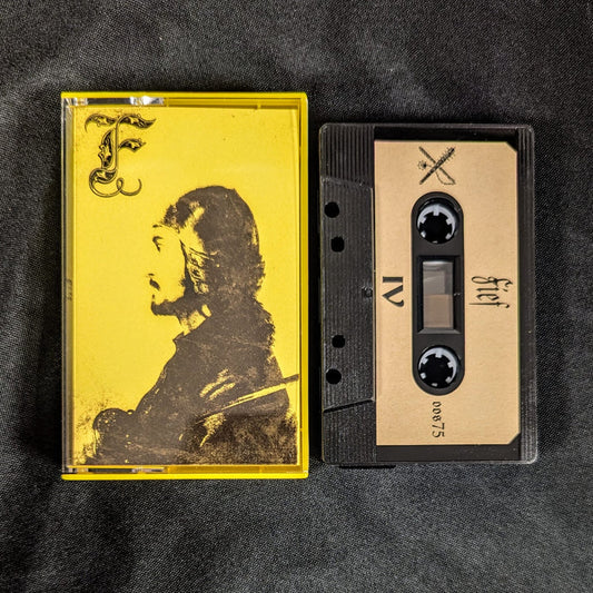 FIEF "IV" cassette tape (black shell)