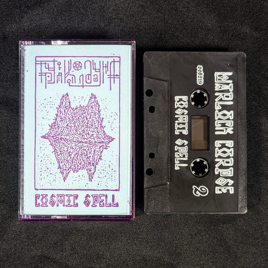 WARLOCK CORPSE "Cosmic Spell" Cassette Tape (BLACK SHELL REPRESS, lim.100)