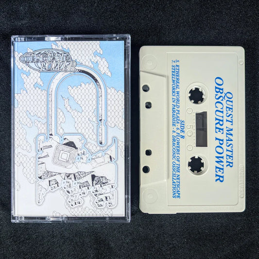 QUEST MASTER "Obscure Power" Cassette tape - Ltd Grey version